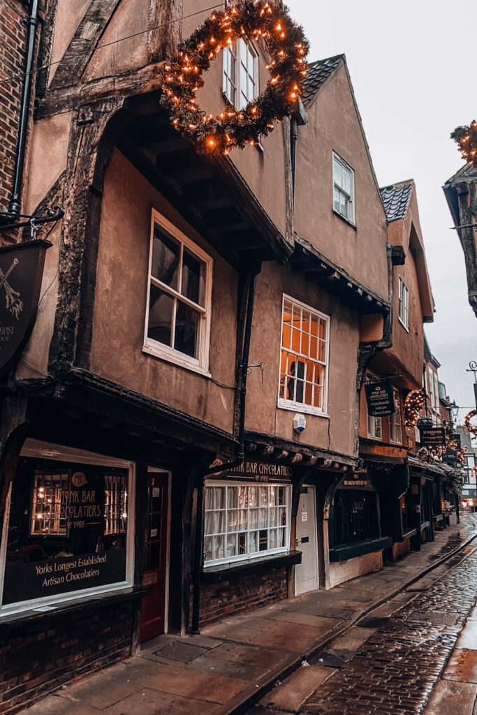 The Shambles - the prettiest medieval street in York